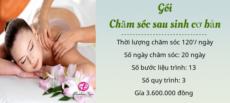 Chăm sóc sau sinh cơ bản